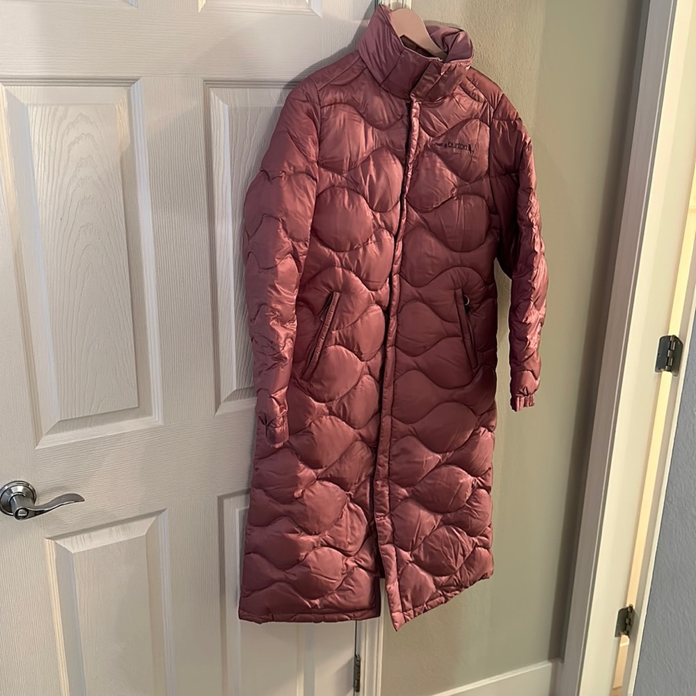 Burton blush pink coat